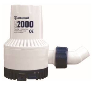 ATTWOOD BOMBA DE ACHIQUE 2000 GPH 12 V 1- 1/8''