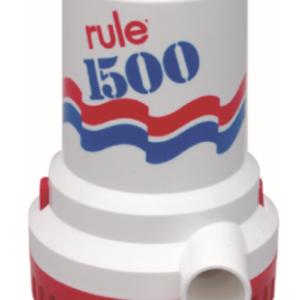 RULE BOMBA DE ACHIQUE 1500 GPH 12 V 1-1/8''