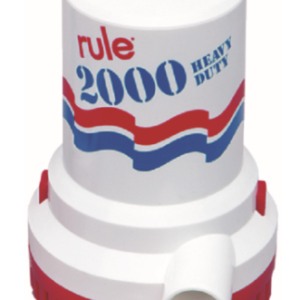 RULE BOMBA DE ACHIQUE 2000 GPH 12 V 1-1/8''
